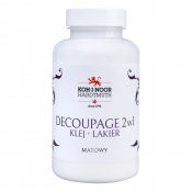 Klej Decoupage 2w1 z lakierem matowym, 200ml