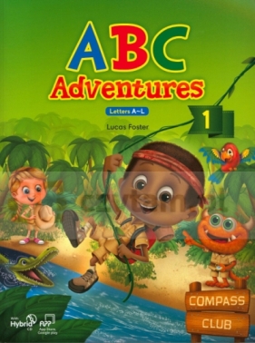 ABC Adventures 1 podręcznik + ćwiczenia + CD Rom Letters A-L - Lucas Foster