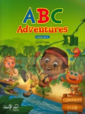 ABC Adventures 1 podręcznik + ćwiczenia + CD Rom Letters A-L