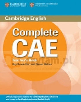 Complete CAE TB - Guy Brook-Hart, Simon Haines