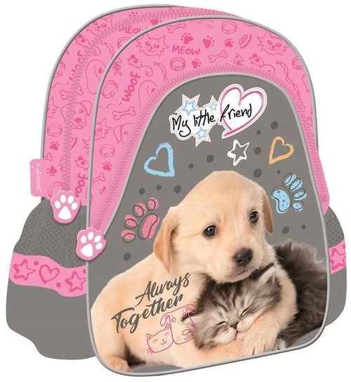 Plecak szkolno-wycieczkowy trójkątny Cat & Dog