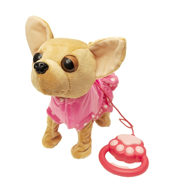 Interaktywny piesek Chihuahua na smyczy (128450)