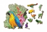 Puzzle drewniane 3D Ptaki tropikalne Tropical birds M (HE0046-M)