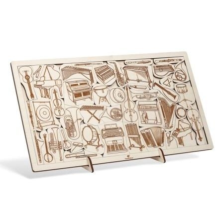 <img src='https://webimage.pl/pics/451/0/d5903816020451.jpg' style='height:440px' /> Puzzle drewniane - Wszystko gra Instrumenty