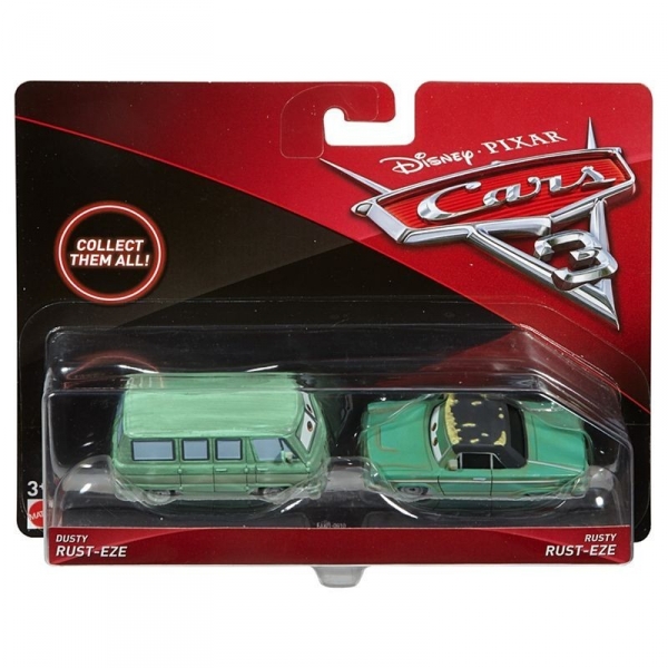 CARS 3 Dwupak Dusty Rust-eze & Rusty Rust-eze (DXV99/FJJ01)