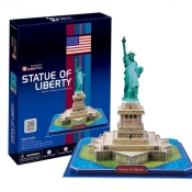 Puzzle 3D: Statua wolności