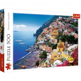 Puzzle 500: Positano, Wybrzeże Amalfickie, Włochy (37145)
