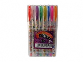 Długopis Brokat w etui 8 kolorów
