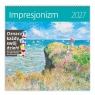  Kalendarz 2027 ścienny 30x30cm Impresjonizm HELMA