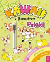 Kawaii z flamastrem. Psiaki - Klempas Patrycja