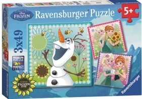 Puzzle Frozen: Gorączka lodu 3x49