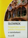 Słownik hiszpańsko-polski polsko-hiszpański z rozmówkami  Jakubowski Bronisław