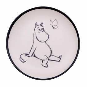 Talerz Muminki z melaminy 21cm