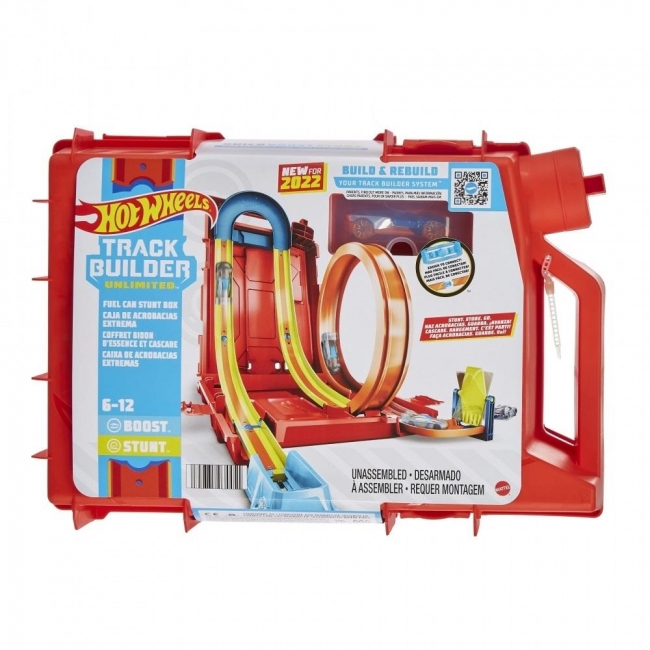 <img src='https://webimage.pl/pics/451/4/d0194735034451.jpg' style='height:440px' /> Hot Wheels TrackBuilder. Zestaw kaskaderski