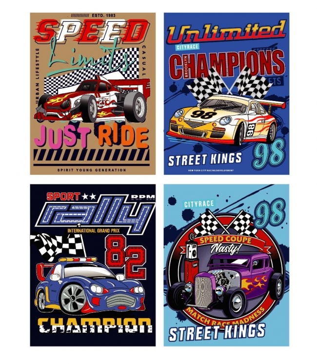 Torebka prezentowa XL Pojazdy