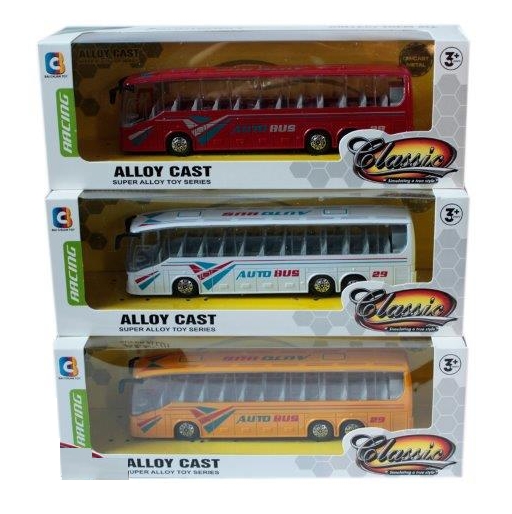Autobus metalowy MIX (105451)
