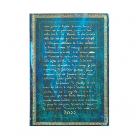 Kalendarz Paperblanks 2023 Verne, Twenty Thousand Leagues Flexi Midi Tygodniowy