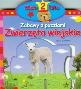 Mam 2 lata Zabawy z puzzlami Zwierzęta wiejskie - <br />