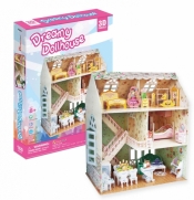 Puzzle 3D: Domek dla lalek - Dreamy Dollhouse (306-20645)