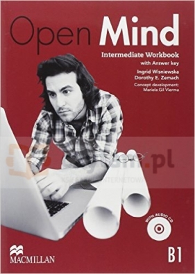 Open Mind (B1+) Intermediate Zeszyt ćwiczeń z kluczem (z CD) - Dorothy Zemach, Ingrid Wiśniewska