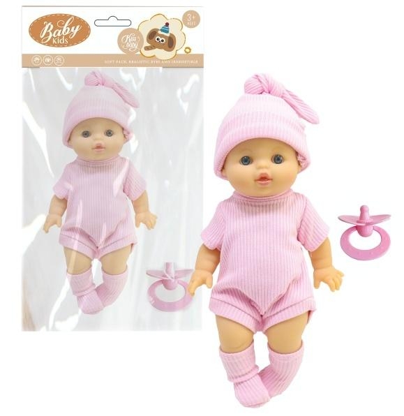 Lalka bobas ze smoczkiem 20cm