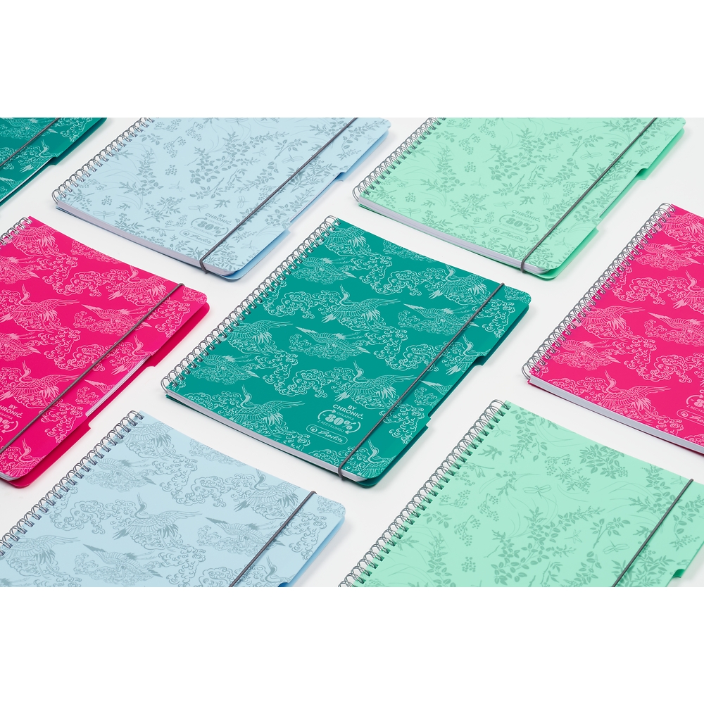 Kołozeszyt Eco PP Colors A4/80k kratka, 1 szt