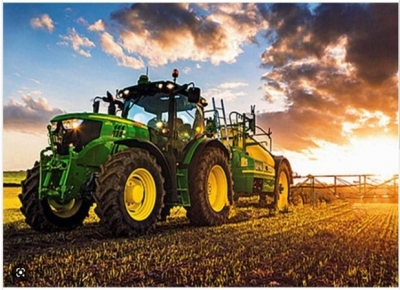 <img src='https://webimage.pl/pics/452/1/d5902444081452.jpg' style='height:440px' /> Diamentowa mozaika Traktor w polu zachód słońca NO-1008145