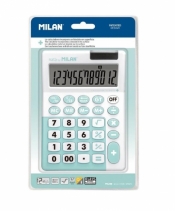 Kalkulator 12 poz. Antibacterial zielony MILAN