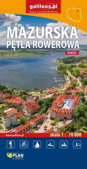 Mazurska Pętla Rowerowa 1:70 000 - praca zbiorowa