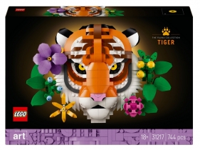 Lego, Art - Kolekcja zwierząt — tygrys, 744 el. (31217)
