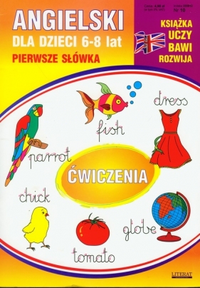 Angielski dla dzieci 6-8 lat Pierwsze słowka (Uszkodzona okładka) - Beata Guzowska