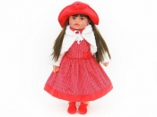 Lalka Adar 60cm, szyte włosy, z polskim dźwiekiem, śpiewa i mówi po polsku; torba PVC (505452)