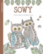 Sowy. Kolorowanki antystresowe - Opracowanie zbiorowe