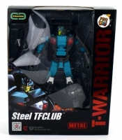 Robot T-Warrior metal - błękitny (J8018F)