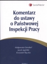 Komentarz do ustawy o Państwowej Inspekcji Pracy  Gersdorf Małgorzata, Jagielski Jacek, Rączka Krzysztof