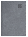 Kalendarz 2026 A4 dzienny Aluminium Standard SREBRNY nr kat. 237 A4DB