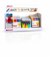 Display Edding Back to School z wyposażeniem