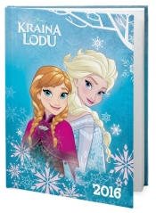 Kalendarz 2016 książkowy Kraina Lodu
