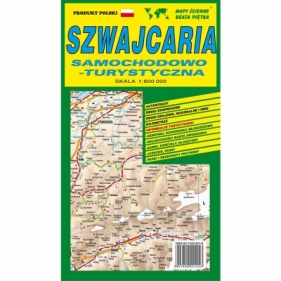 Szwajcaria mapa samochodowo-turystyczna - Wydawnictwo Piętka