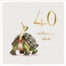 Kartka okolicznościowa Urodziny 40