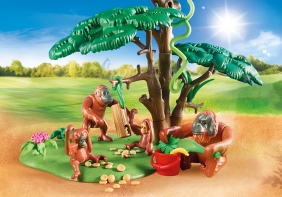 Playmobil Family Fun: Orangutany na drzewie (70345)