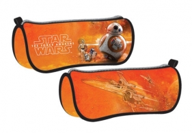 Piórnik saszetka owalna pomarańczowa Star Wars