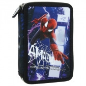 Piórnik dwukomorowy z wyposażeniem Spider-Man 19