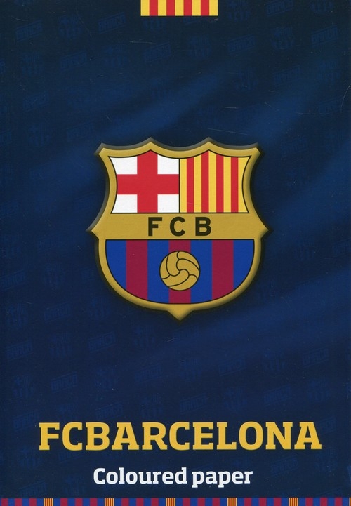 Papier kolorowy FC Barcelona A4 20 kartek