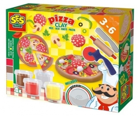 Zestaw ciastolin z z akcesoriami - pizza (00445)