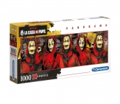 Puzzle Panorama 1000: Dom z papieru (39545)