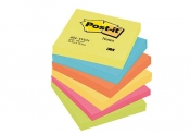 Bloczek samoprzylepny POST-IT paleta ener (654-TFEN), 76x76mm, 6x100 kart.