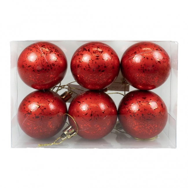 <img src='https://webimage.pl/pics/453/6/d5902934246453.jpg' style='height:440px' /> Bombki z efektem rosy czerwone 6szt