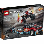 Lego Technic: Furgonetka i motocykl kaskaderski (42106)