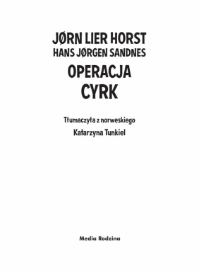 Operacja Cyrk - Jørn Lier Horst